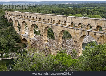 
                Römisch, Aquädukt, Pont Du Gard                   