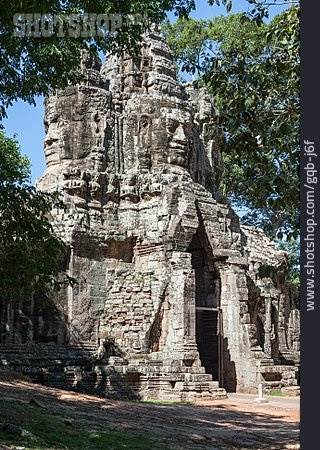 
                Angkor, Bayon, Gesichtertürme                   