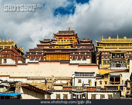 
                Kloster, Shangri-la, Ganden Songtsenling                   