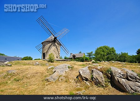 
                Windmühle, Turmwindmühle, Mont-dol                   