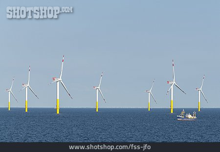 
                Nordsee, Stromerzeugung, Windpark                   