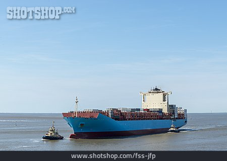 
                Containerschiff, Fracht                   