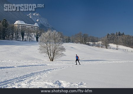 
                Ski, Skilanglauf, Schloss Staufeneck                   