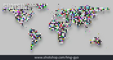 
                Global, Weltkarte                   