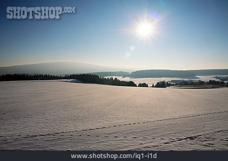 
                Winterlandschaft, Idarwald                   