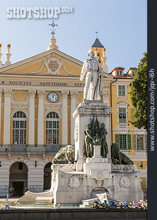 
                Denkmal, Nizza, Giuseppe Garibaldi                   