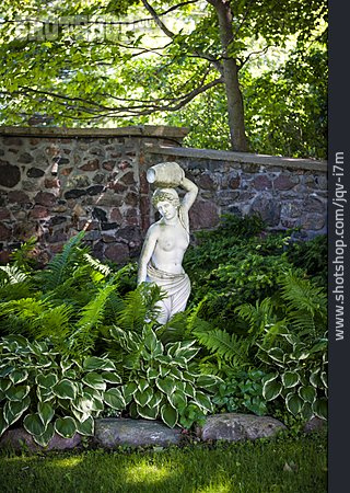 
                Garten, Statue, Gartengestaltung                   