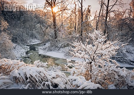 
                Winterlandschaft, Kanada, Ontario                   