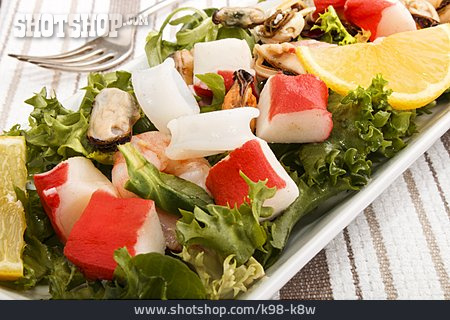 
                Salat, Meeresfrüchtesalat                   
