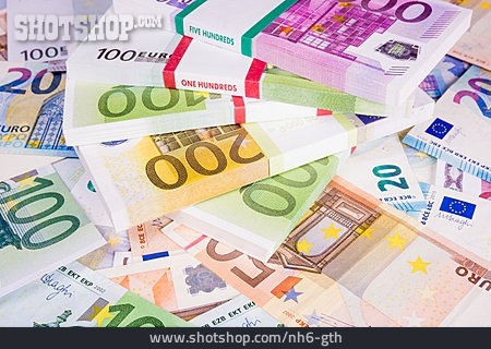 
                Euroscheine, Bargeld                   