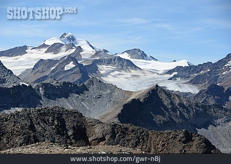 
                Gebirge, Alpen, Gletscher, ötztaler Alpen, Wildspitze                   