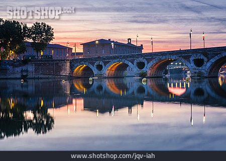 
                Brücke, Pont Neuf, Toulouse                   