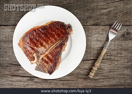 
                Gegrillt, Porterhouse-steak                   