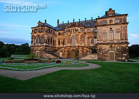 
                Dresden, Lustschloss, Palais Im Großen Garten                   