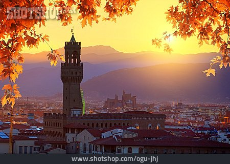 
                Glockenturm, Florenz, Palazzo Vecchio                   