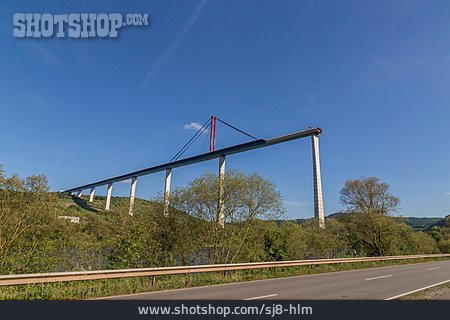 
                Baustelle, Brückenbau, Autobahnbrücke                   
