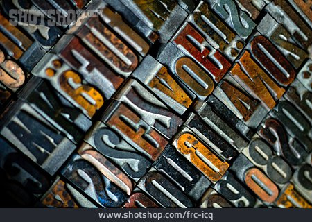 
                Buchstabe, Typografie, Lettern                   