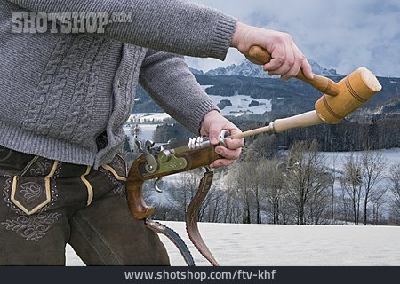 
                Weihnachtsbrauch, Berchtesgadener Weihnachtsschützen                   
