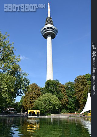 
                Fernsehturm, Mannheim, Luisenpark                   