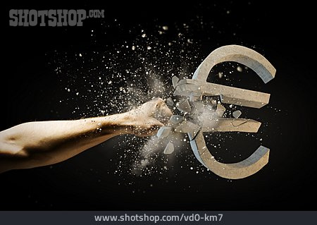 
                Eurozeichen, Finanzkrise, Eurokrise                   