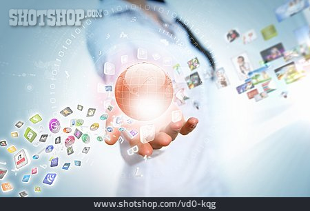 
                Medien, Internet, Www, Multimedia, Datenerfassung, App, Big Data                   