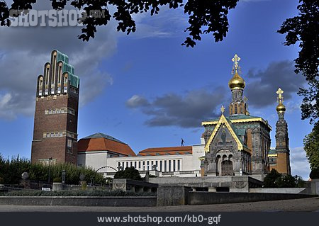 
                Darmstadt, Russische Kapelle                   