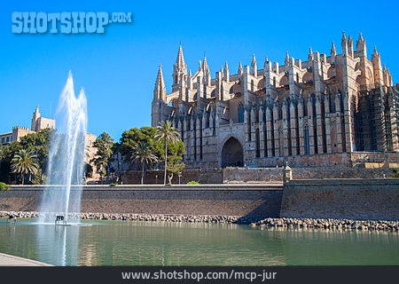 
                Palma De Mallorca, La Seu, Kathedrale Der Heiligen Maria                   