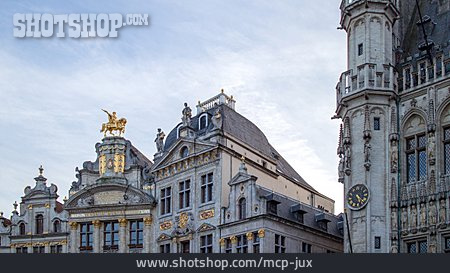 
                Brüssel, Grote Markt, Gildehäuser                   