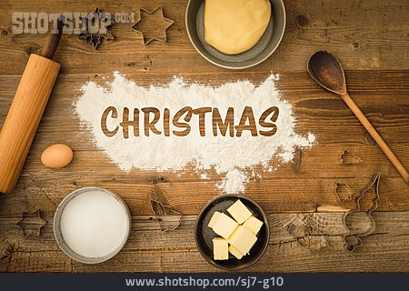 
                Weihnachten, Weihnachtsbäckerei, Christmas                   