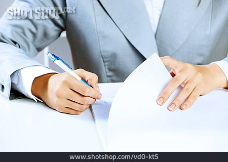 
                Vertrag, Unterschreiben, Vertragsunterzeichnung                   