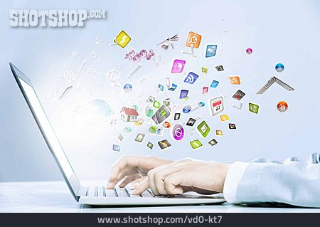 
                Digital, Arbeitsplatz, Icon, Programm, Desktop                   
