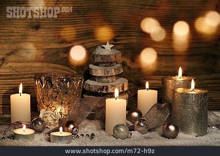 
                Weihnachtszeit, Kerzenschein, Adventszeit                   