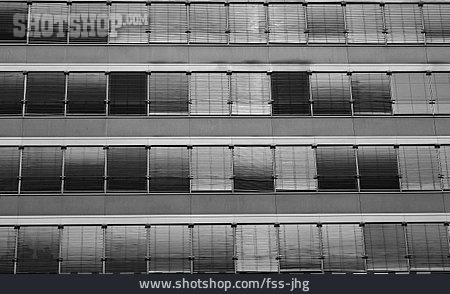 
                Office Building, Black And White                   