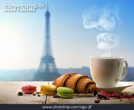 
                Frühstück, Paris, Französische Küche                   
