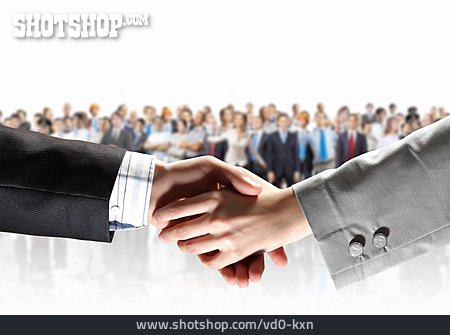 
                Zusammenarbeit, Handschlag, Geschäftsabschluss                   