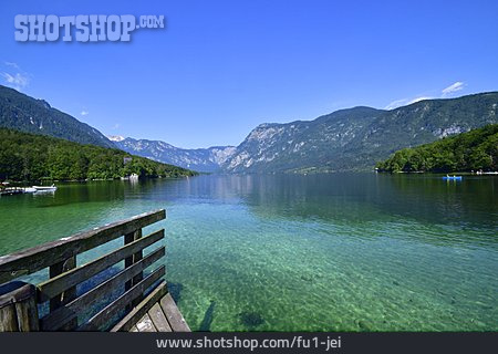 
                Julische Alpen, Nationalpark Triglav, Wocheiner See                   