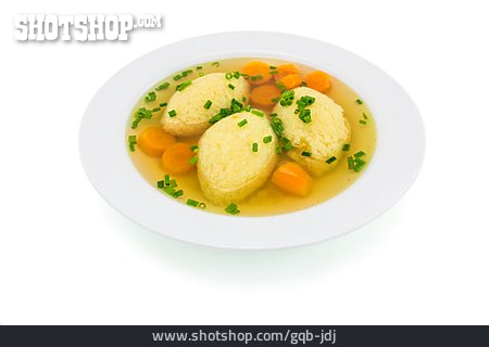 
                Suppe, Grießnockerlsuppe, Grießnockerl                   
