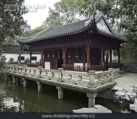 
                Shanghai, Pavillon, Yu-garten                   