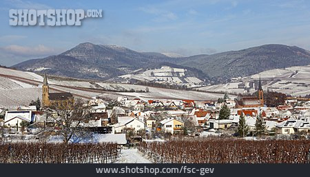 
                Winter, Weinort, Birkweiler                   