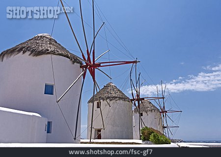 
                Windmühle, Mykonos                   