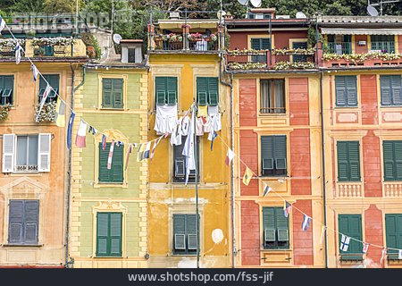 
                Farbig, Wohnhäuser, Portofino                   
