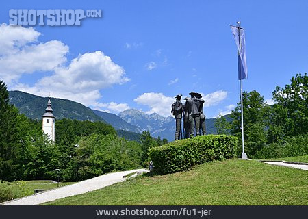 
                Statue, Julische Alpen, Nationalpark Triglav                   