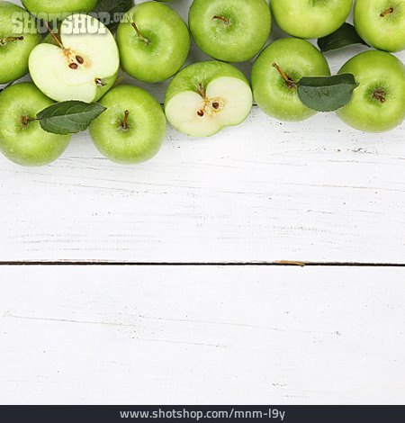 
                Textfreiraum, Grüne äpfel                   