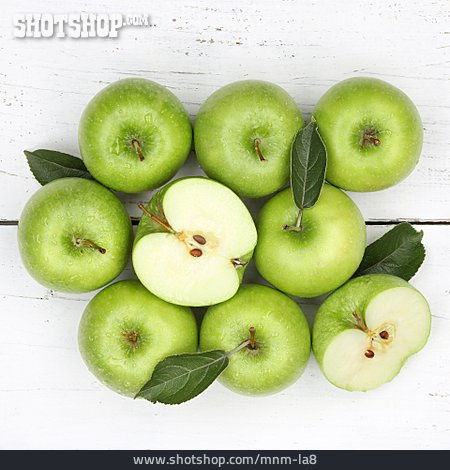 
                äpfel, Grüne äpfel                   