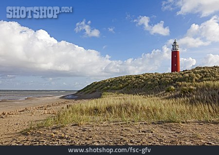 
                Leuchtturm, Texel, Westfriesische Inseln, Eierland                   
