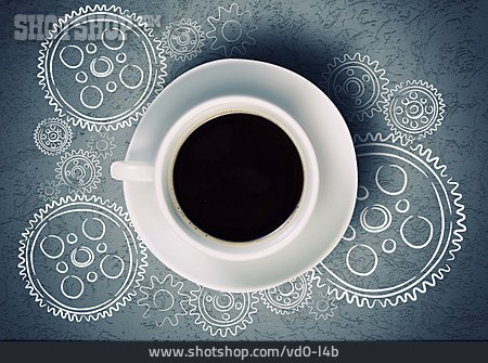 
                Kaffeepause, Zahnrad, Organisation                   