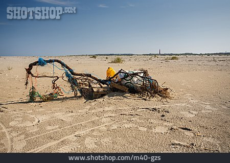 
                Strandgut, Meeresverschmutzung                   