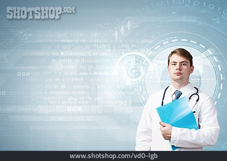 
                Bildschirm, Arzt, Digital, Medizintechnik                   