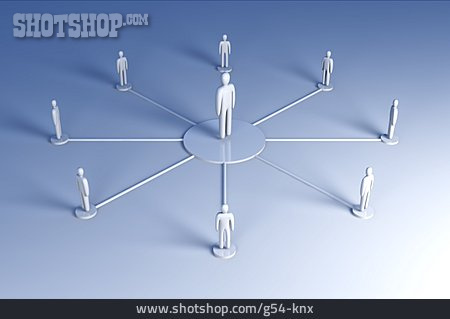 
                Organisation, Hierarchie, Soziales Netzwerk                   