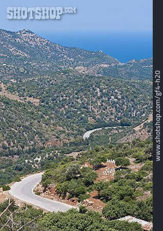 
                Berglandschaft, Kreta                   